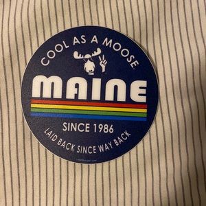 cool as a moose sticker